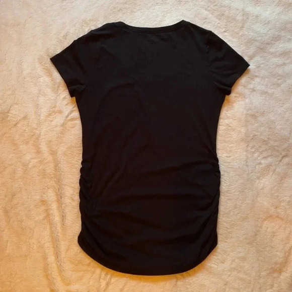 Motherhood Maternity, Fall October Pumpkin Announcement T-Shirt, Black - Picture 3 of 4